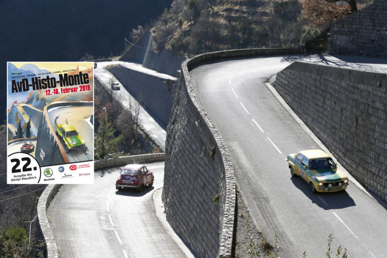 AvD-Histo-Monte 2019: Offizielles Poster ab sofort zu haben