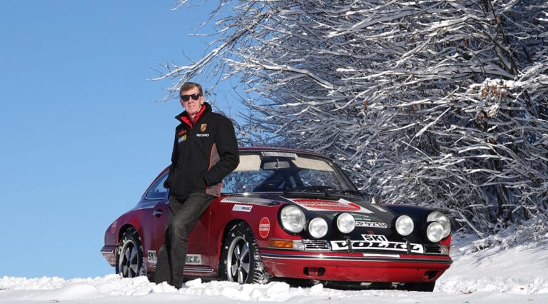 Überraschung: Walter Röhrl startet am finalen Tag der AvD-Histo-Monte im Porsche 911.