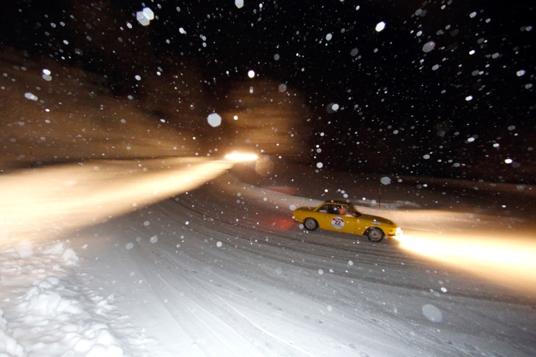 Winter bei der AvD-Histo-Monte